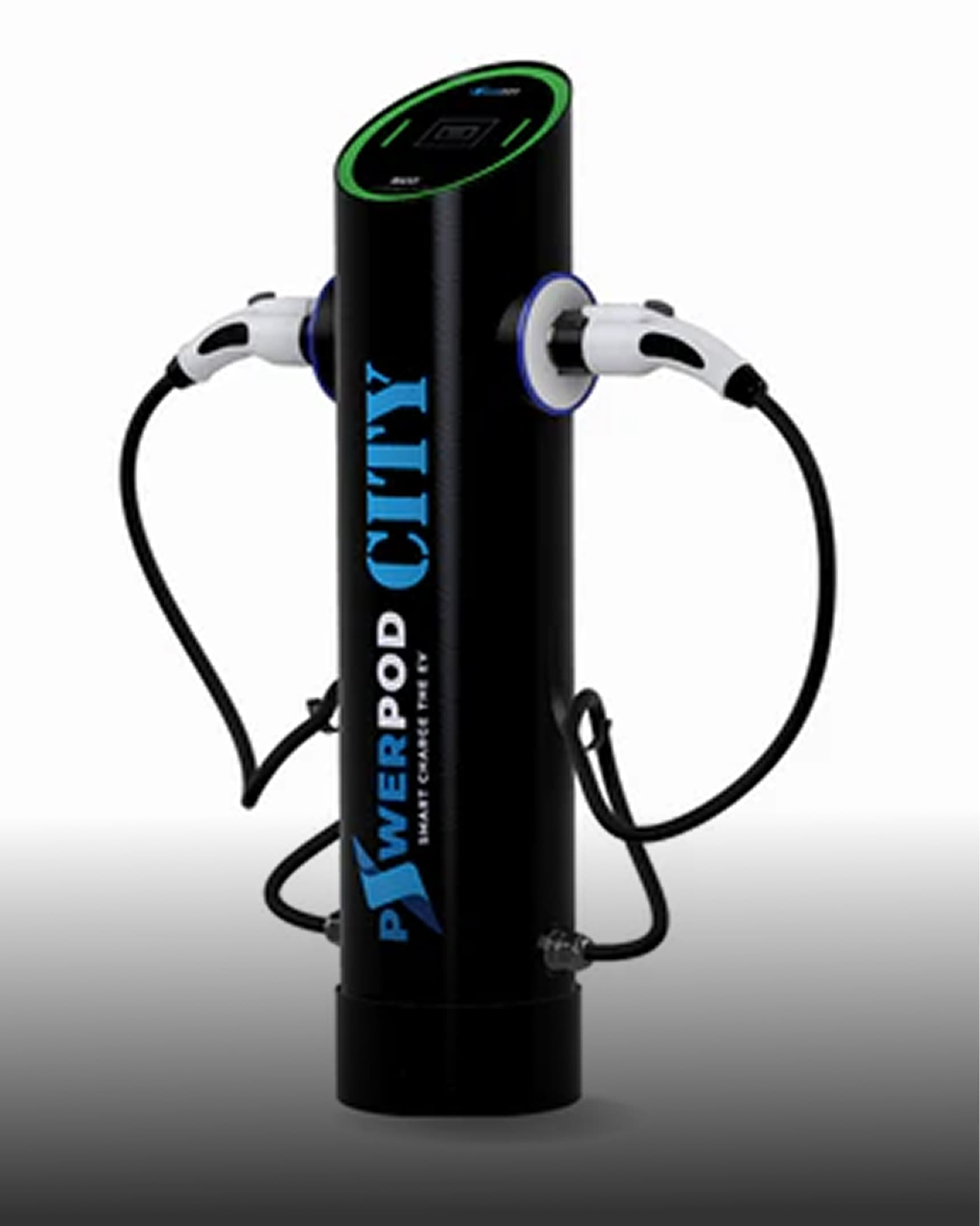 POWERPOD City - Hybrid EV Charging station Dual Port 7.4Kw